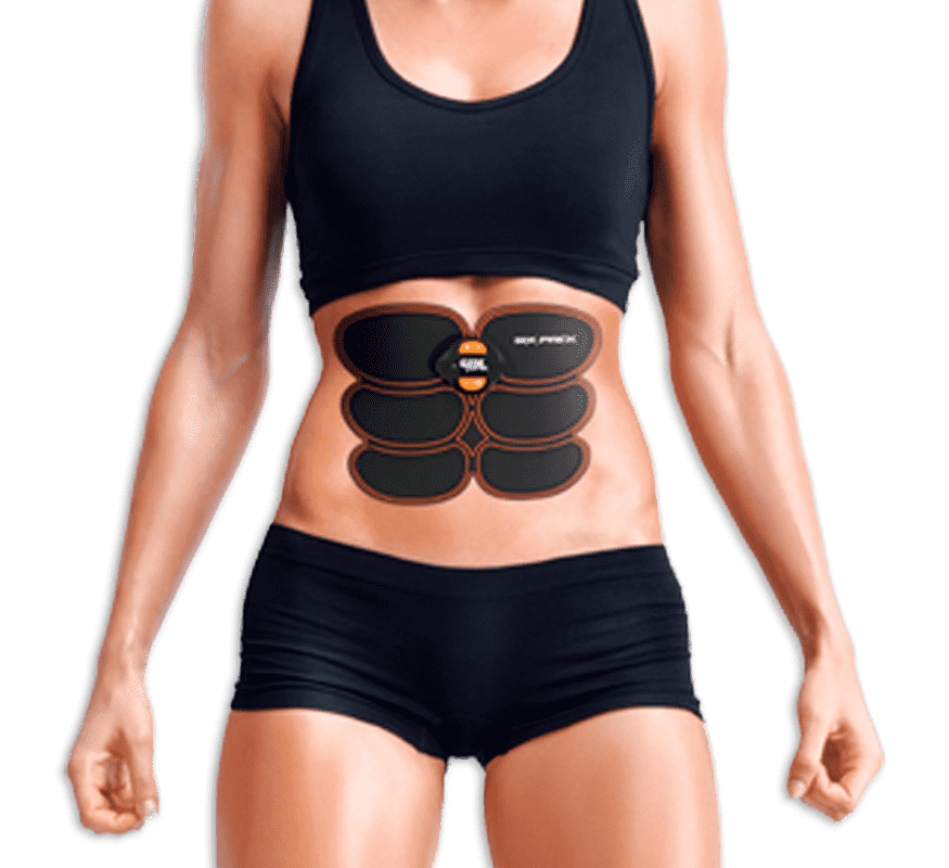 Electroestimulador muscular abdomen y brazos ABS masajeador slim vak VAK  VH-AFS01